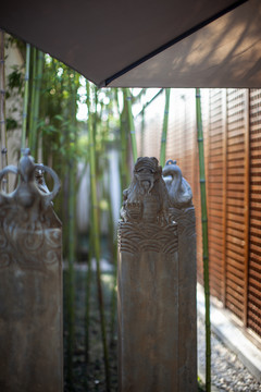 园林石雕庭院设计装饰