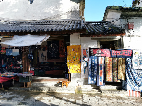 中式古建商铺