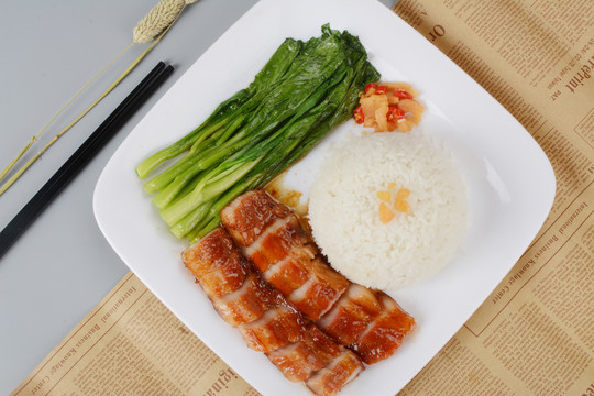 蜜汁叉烧饭