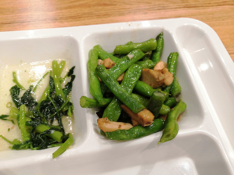 瘦肉炒豆角