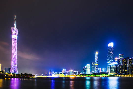 广州城市夜景