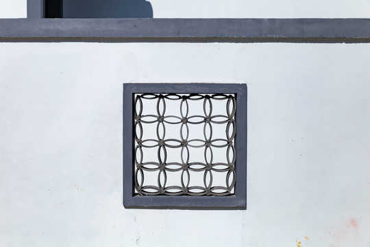 庭院镂空窗