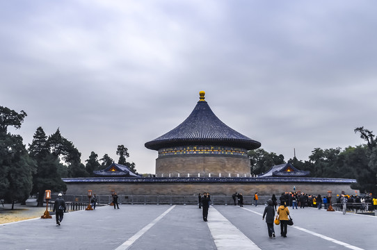 北京天坛公园景区景观