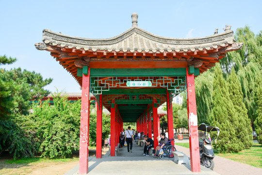 公园休闲长廊