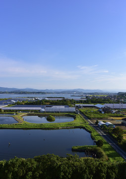 日本大阪的田园水利