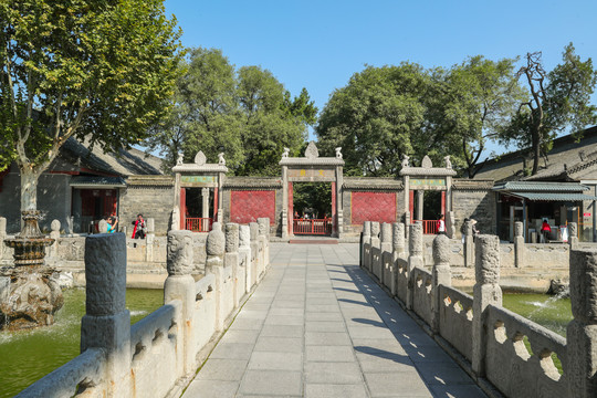 西安碑林博物馆泮水桥