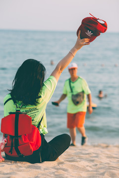海边