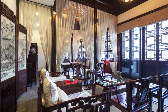 传统中式风格客厅