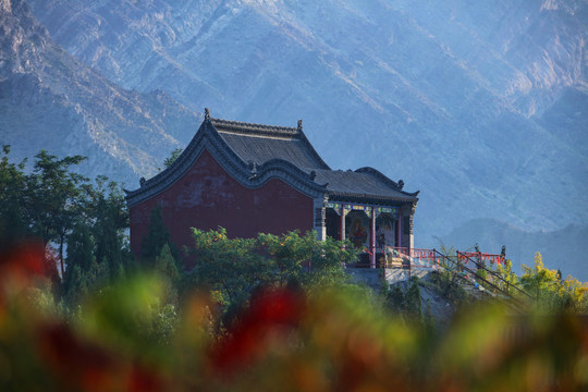 银川大武口北武当景观