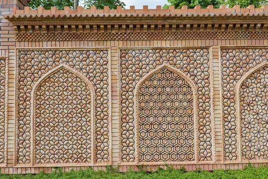 新疆伊斯兰风格砖墙
