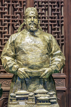 唐太宗塑像