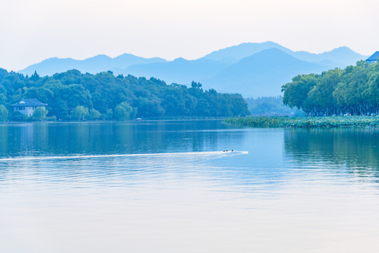 杭州西湖山水