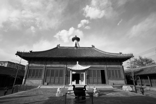 老北京白塔寺