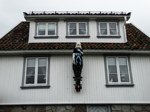 挪威民居外墙装饰