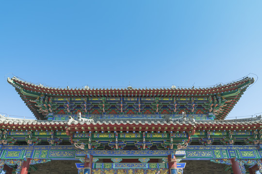 古建筑顶