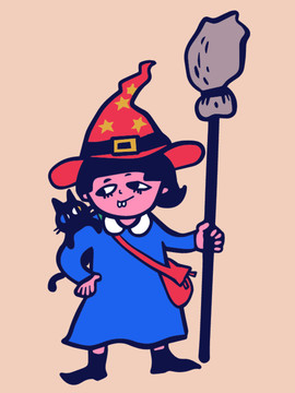 小巫女魔术帽子