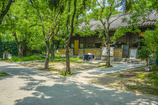 曹雪芹故居庭院