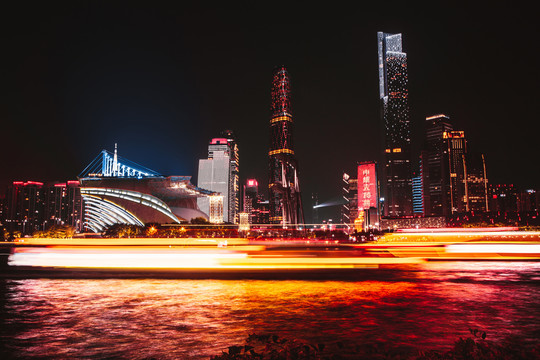 海心沙摩天大楼夜景