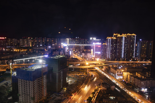 昆明城市夜景