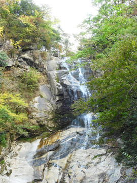 天堂寨瀑布风景