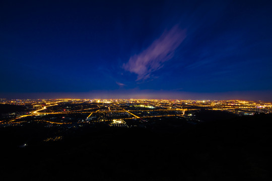 北京全景夜景