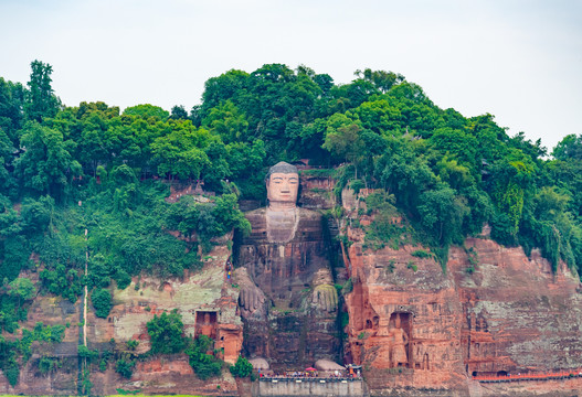 乐山大佛景区风光