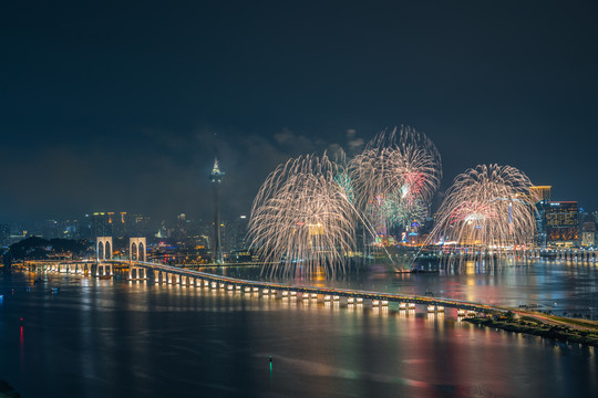 澳门烟花日本场