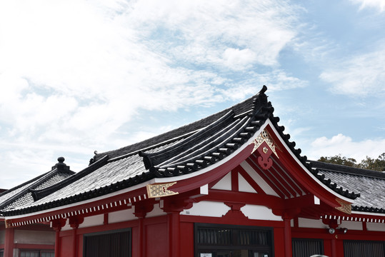 日本浅草寺建筑细节