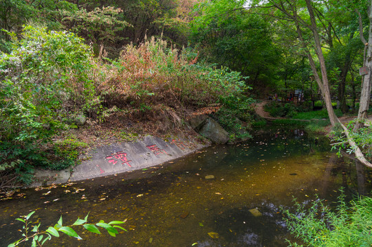 武汉木兰天池风景区初秋风光