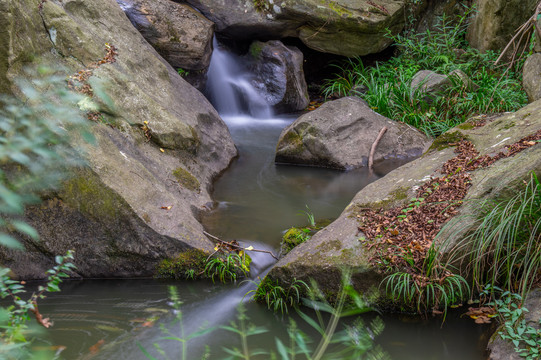 武汉木兰天池风景区初秋风光