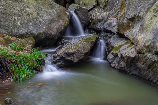 武汉木兰天池风景区初秋风光