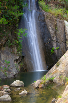 武汉木兰天池风景区初秋风光