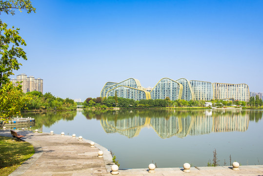 杭州白马湖建国饭店