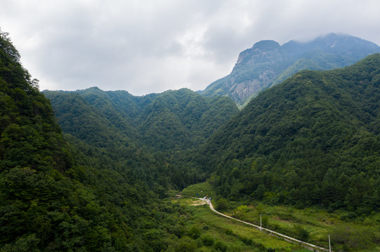 秦岭山脉航拍