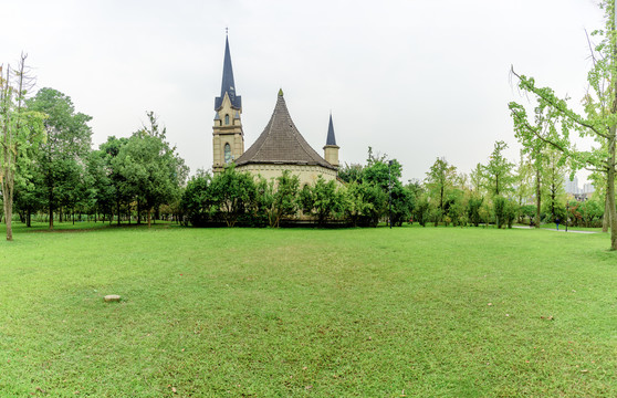 成都南湖公园教堂