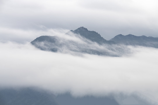 秦岭云海