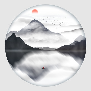 山水画