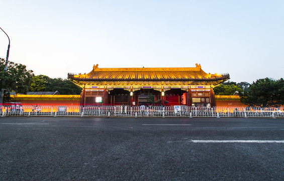 北京石景山公园大门