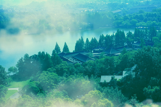 烟雨朦胧