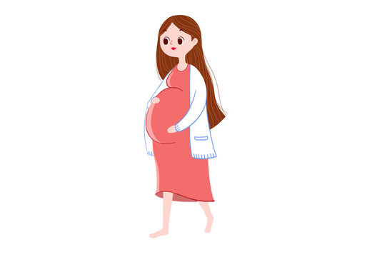 怀孕的动漫人物怎么画图片