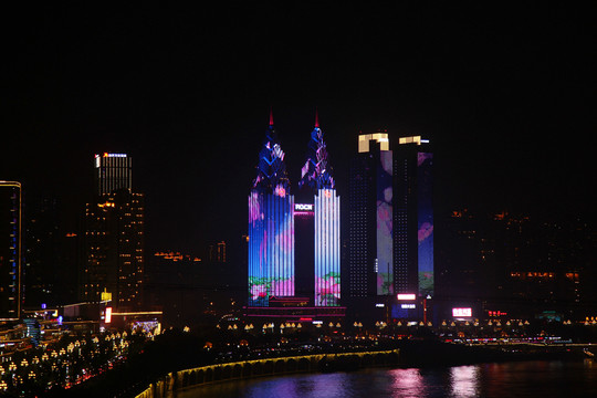 重庆山城夜景