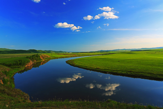 额尔古纳河风景