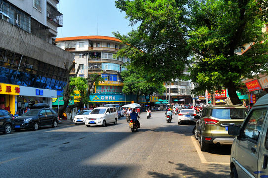广西岑溪街景