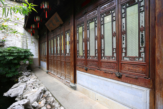 杭州胡雪岩故居老建筑