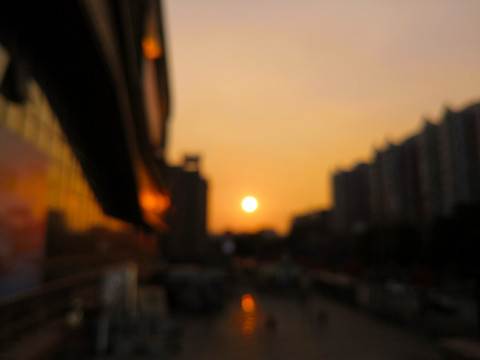 夕阳