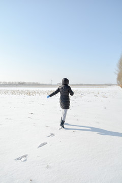 东北雪地