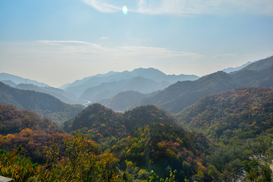 长城秋景