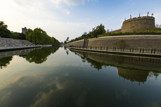 西安护城河