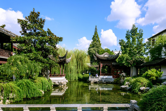 瞻园古典园林景观