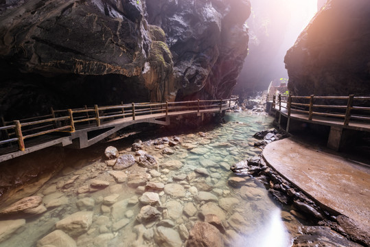 重庆彭水阿依河风光